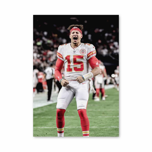 Poster Patrick Mohames Quaterback