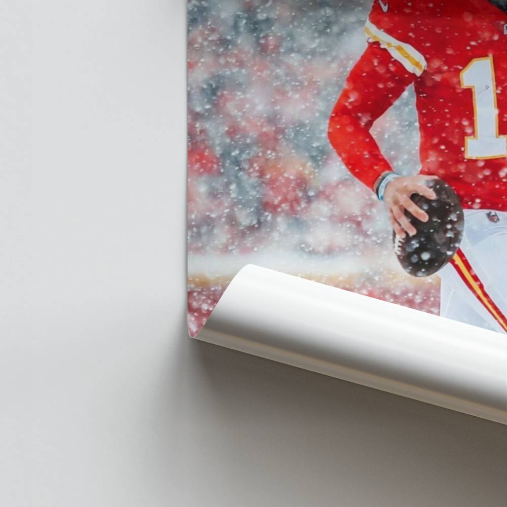 Poster del quarterback stellare