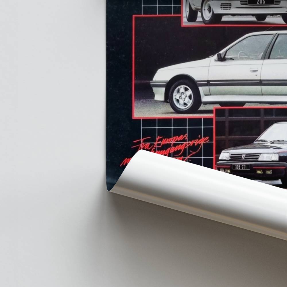 Poster Peugeot Sport Vintage