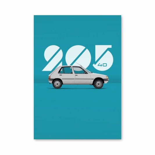 Poster 205 Classique