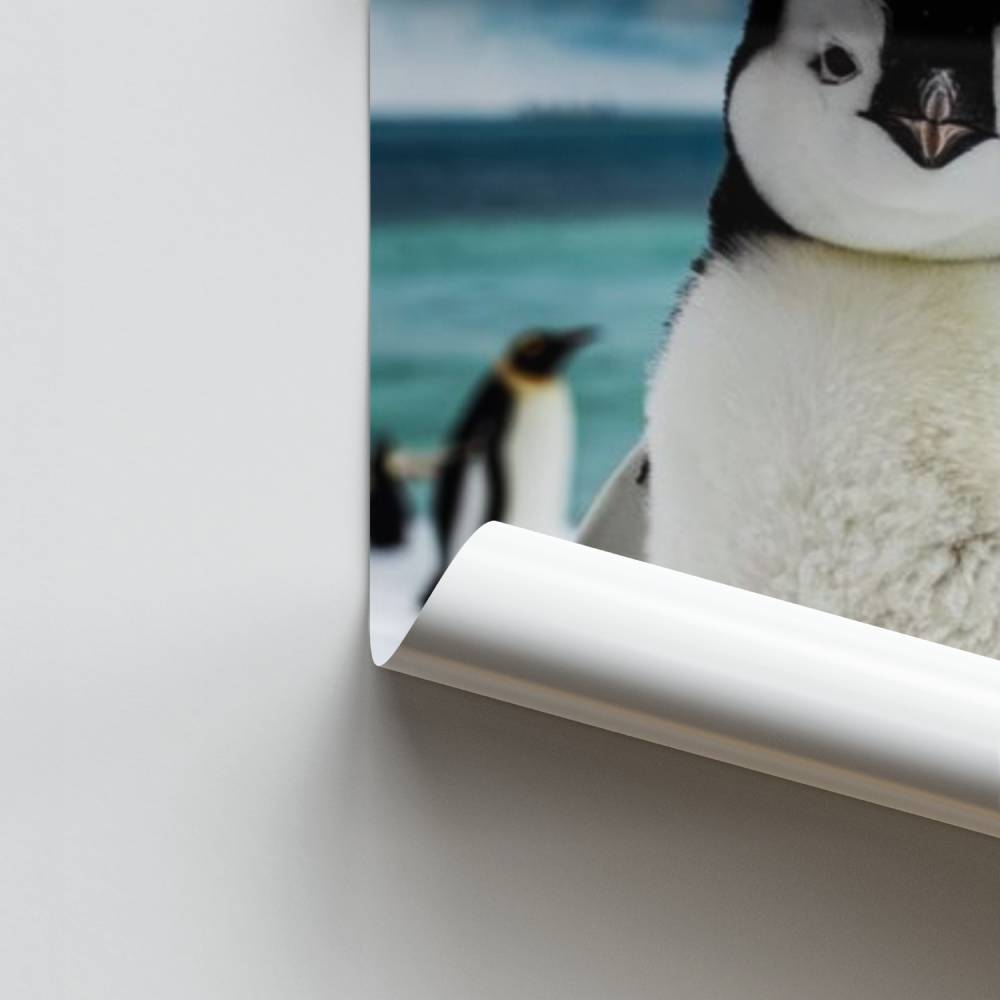 Poster Passeggiata dei pinguini