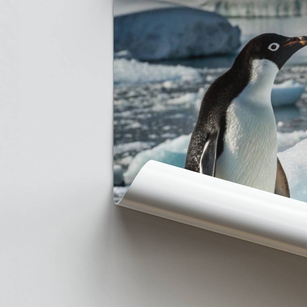 Poster Silhouette Arctique