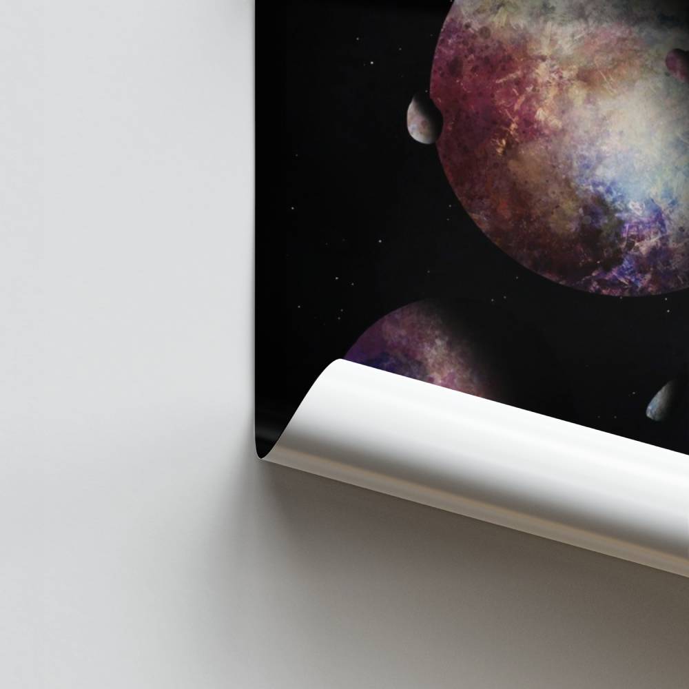 Poster del pianeta nano