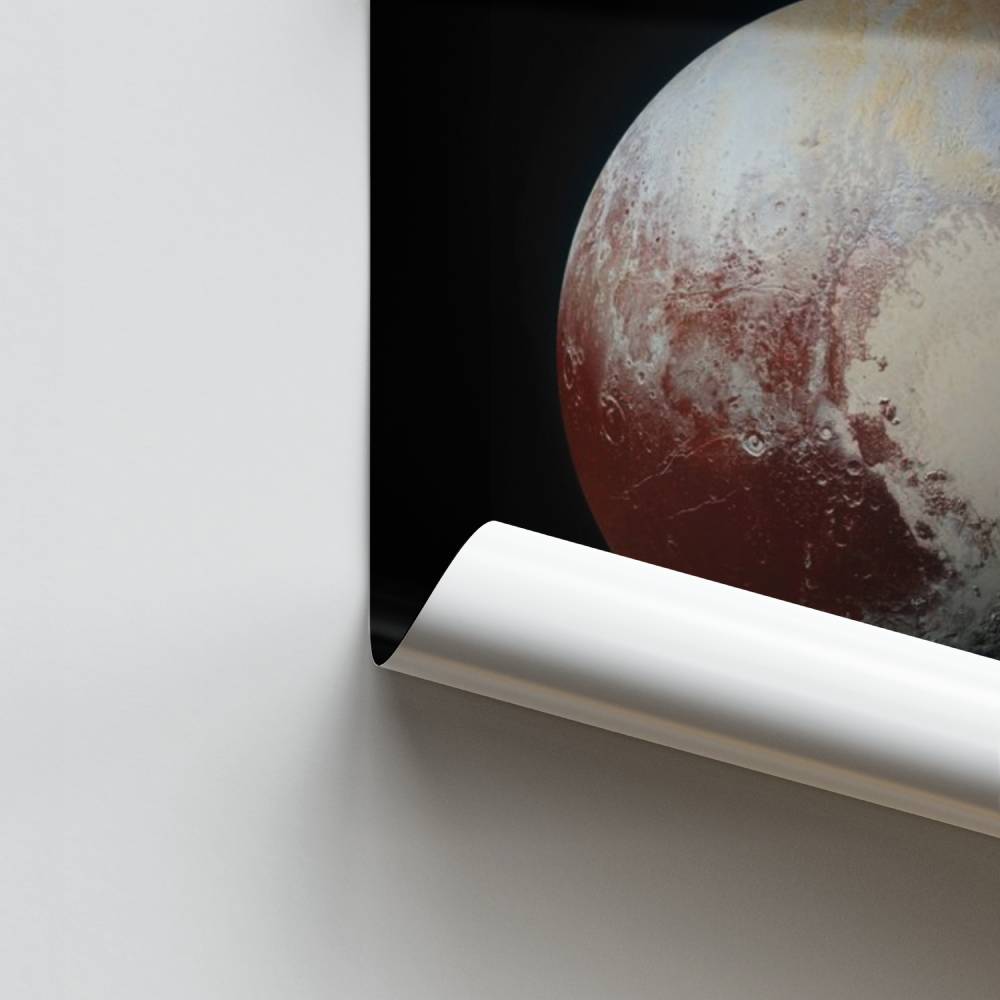 Poster Système Solaire Pluton