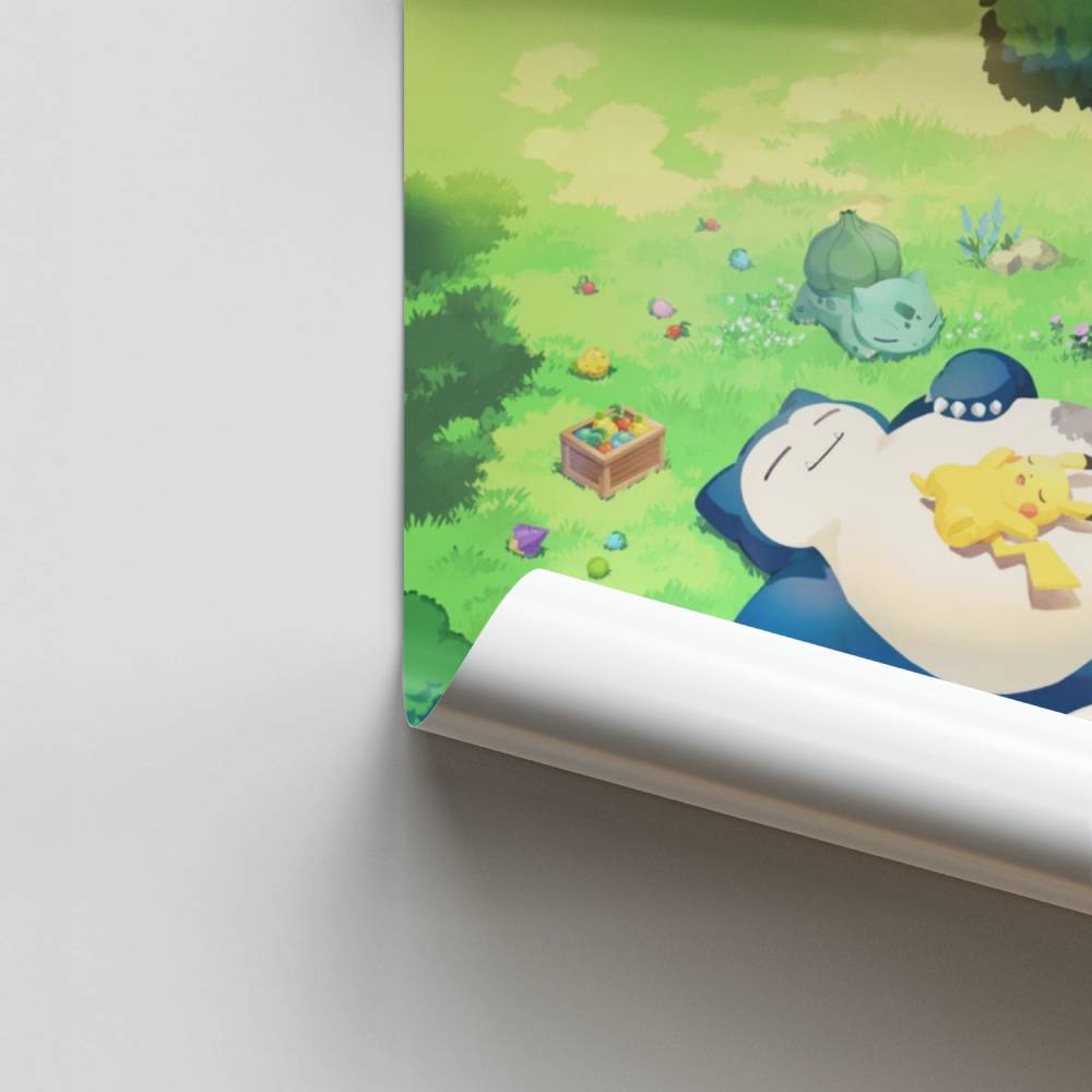 Locandina di Snorlax Pikachu
