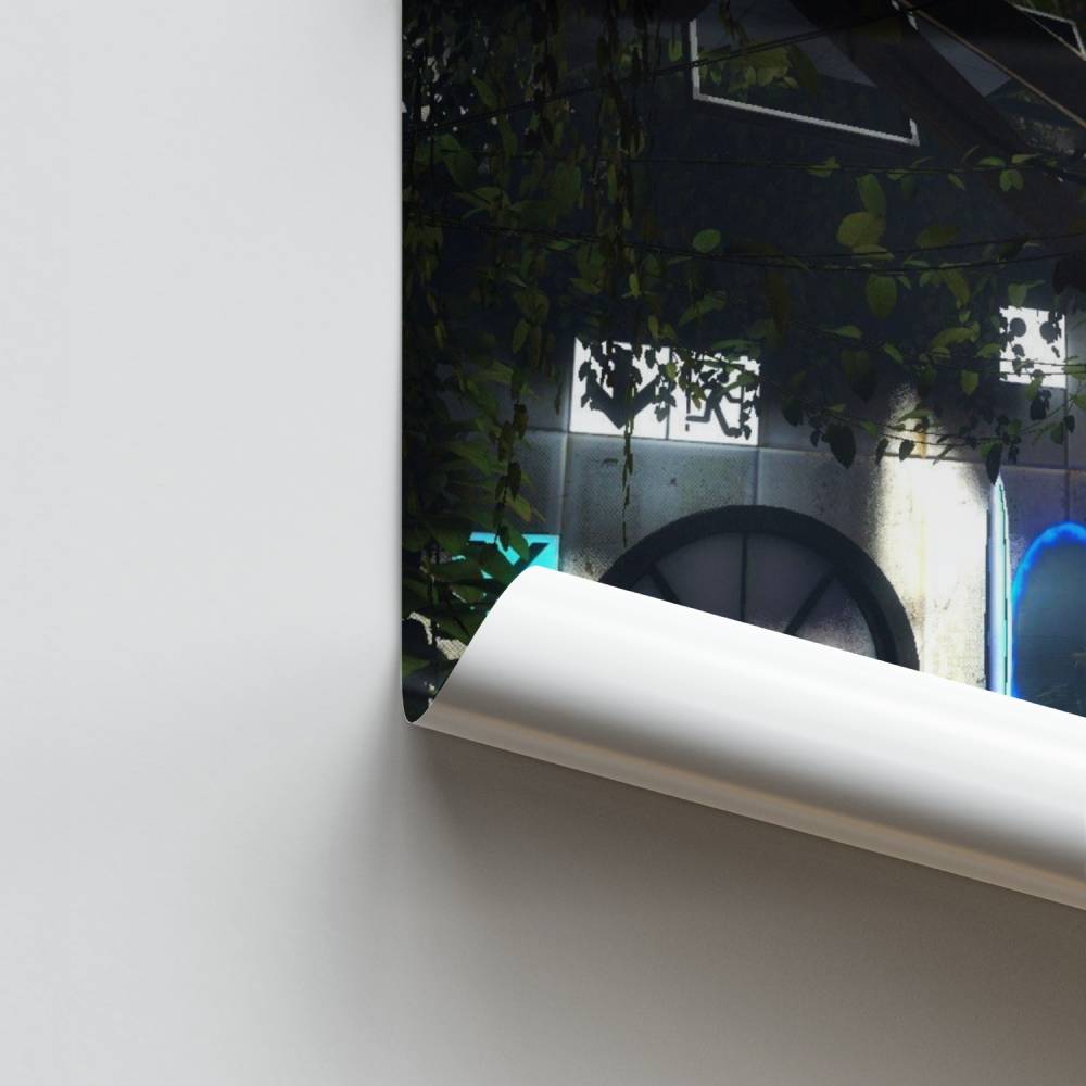 Poster di fuga luminosa