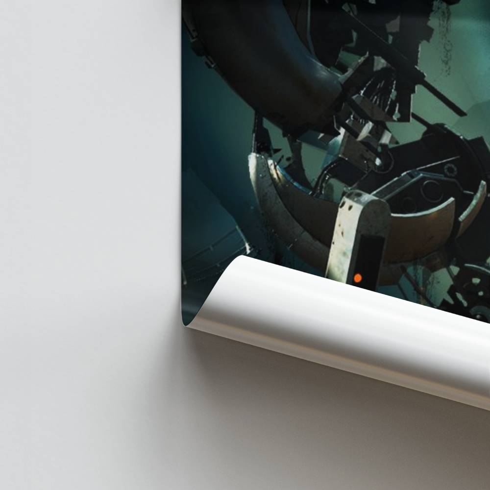 Poster Portale futuristico