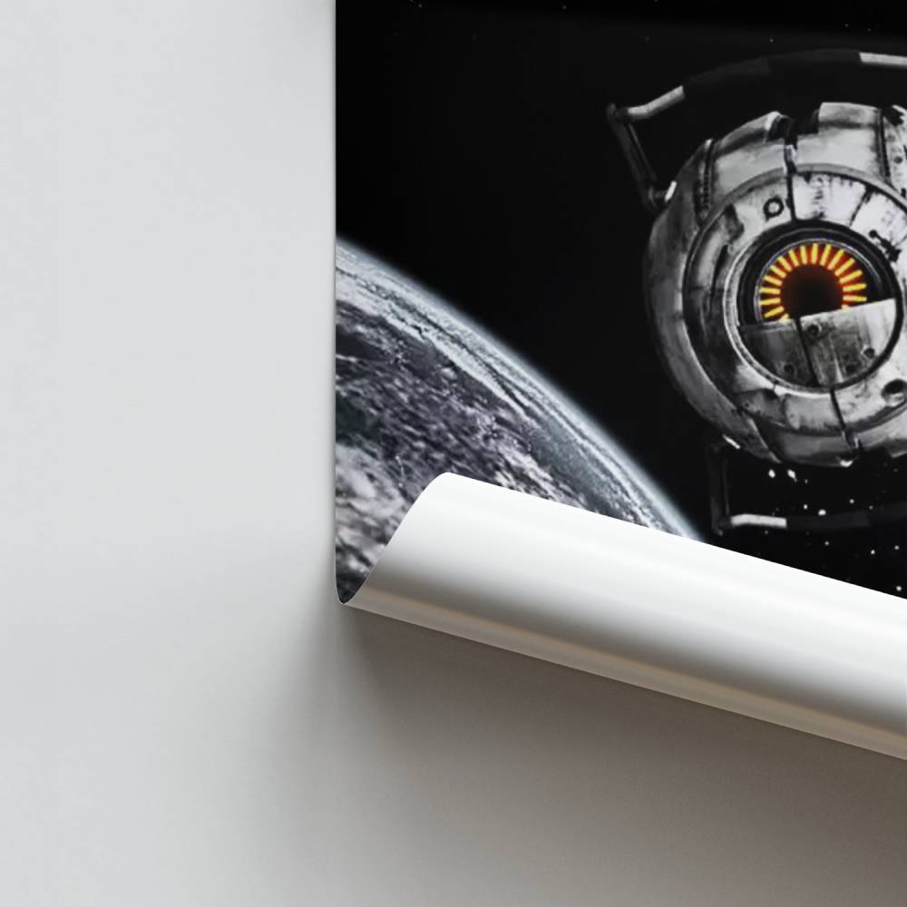 Poster dello spazio infinito