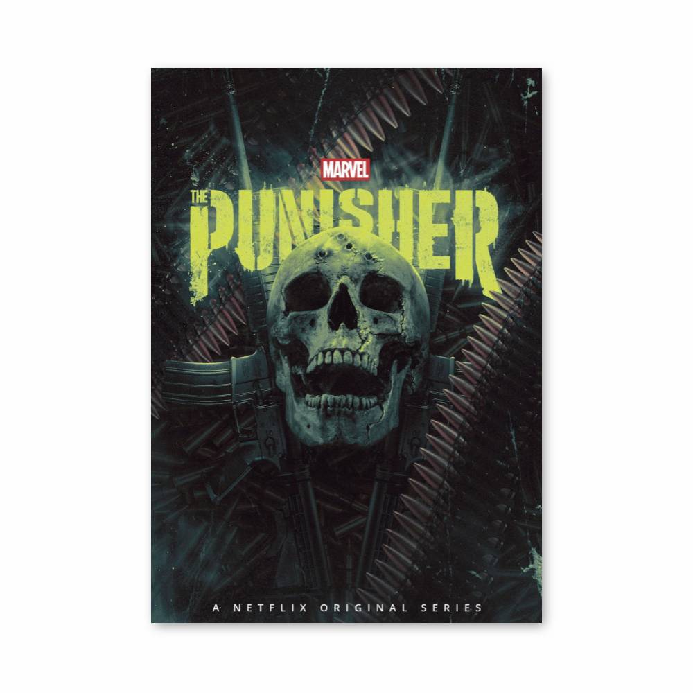 Poster Punisher Skull