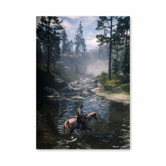 Poster Aventurier Équestre