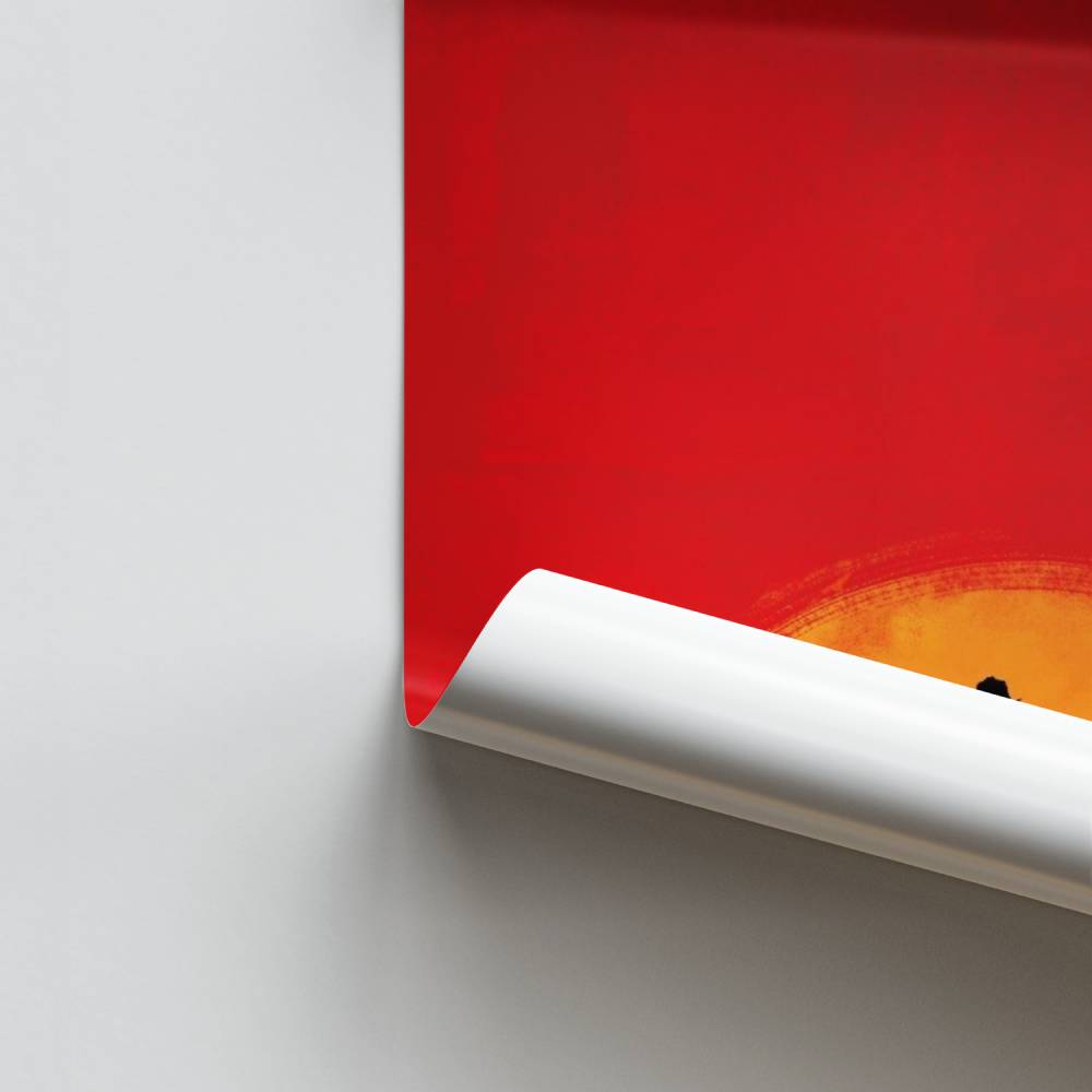 Poster Crepuscolo-occidentale