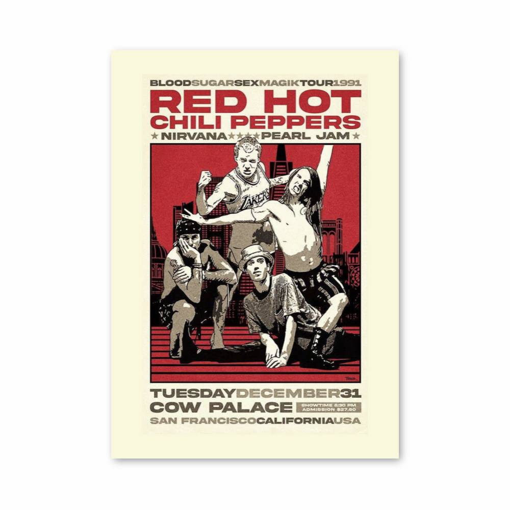 Poster Red Hot Vibes