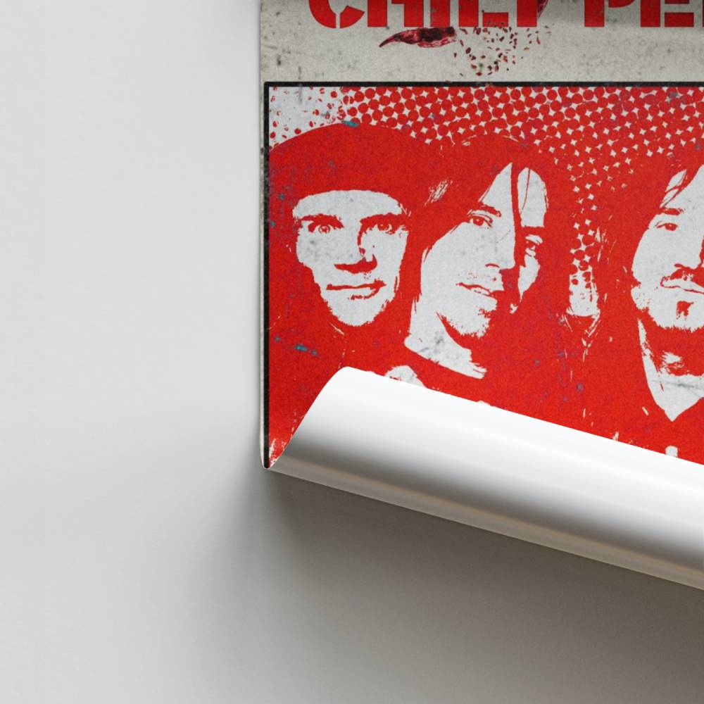 Poster dinamico scarlatto