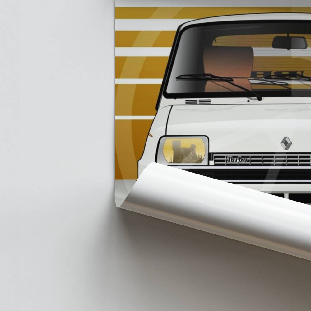 Poster Turbo Renault 5