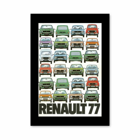 Poster Renault Classic 77