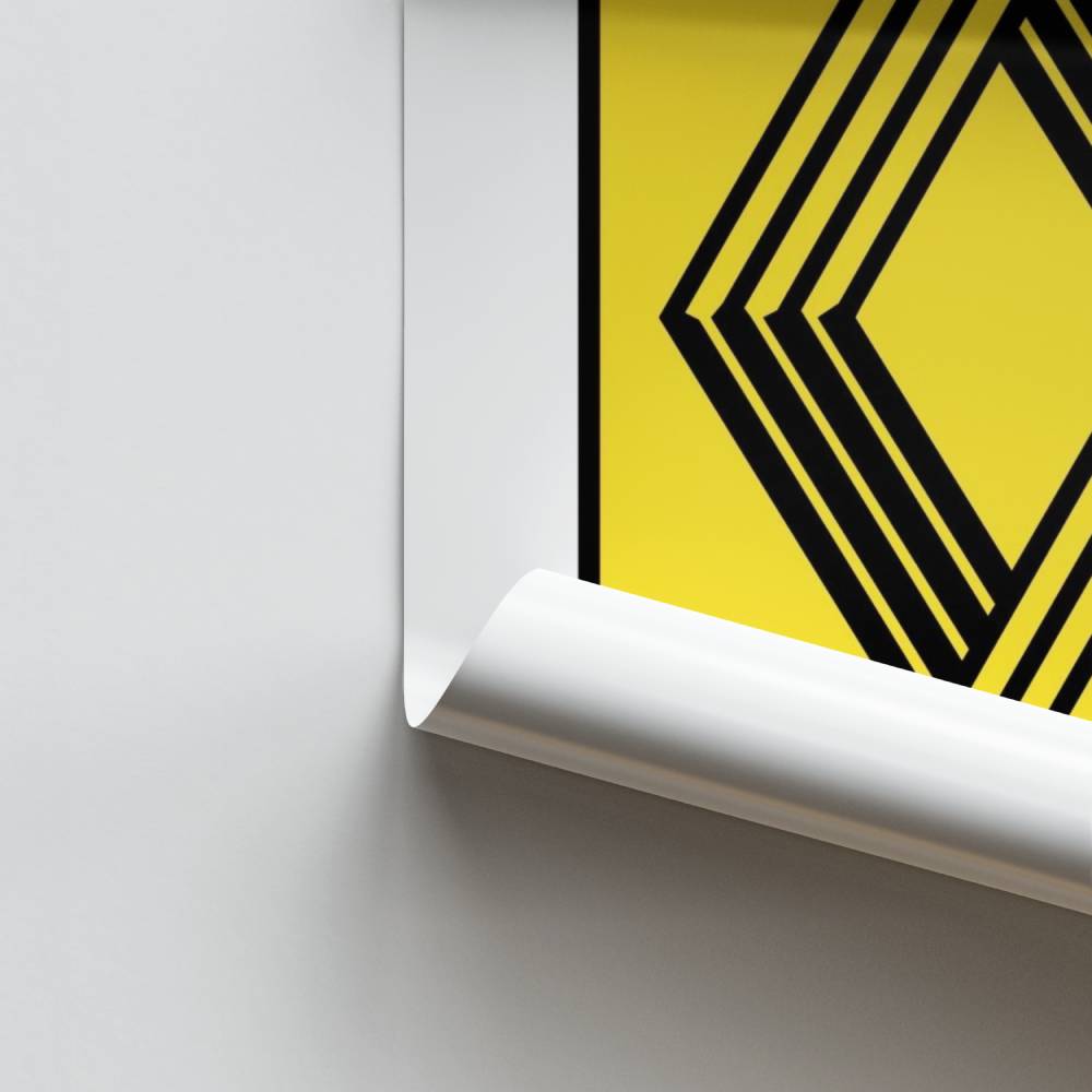 Poster iconico della Renault