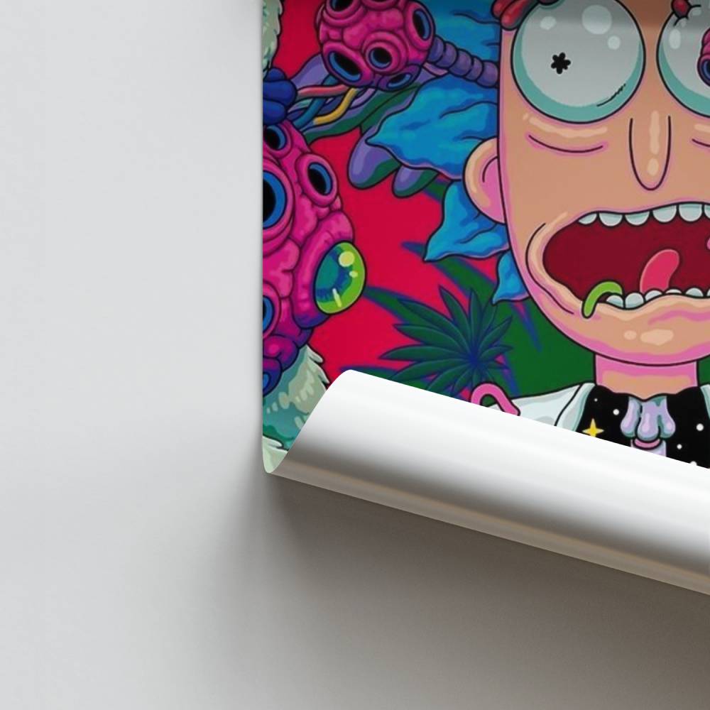 Poster Psychedelic Scientist