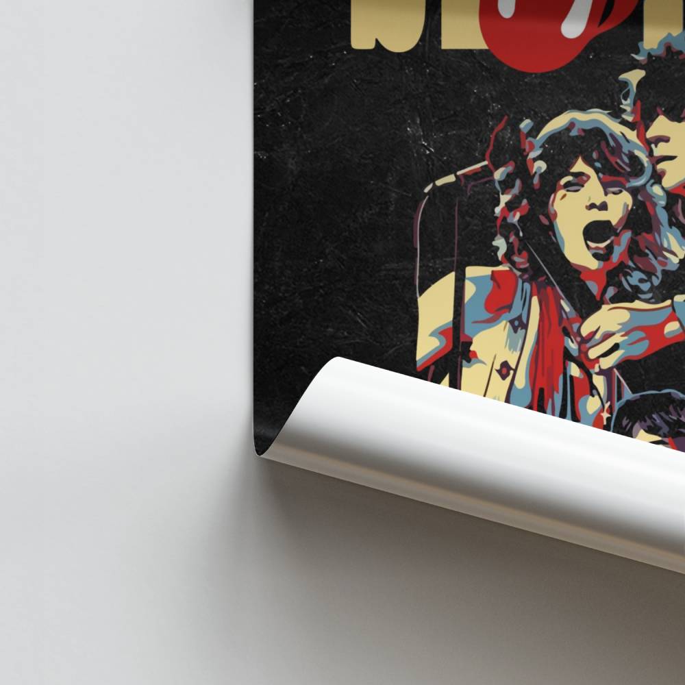 Poster Vibrazioni rock