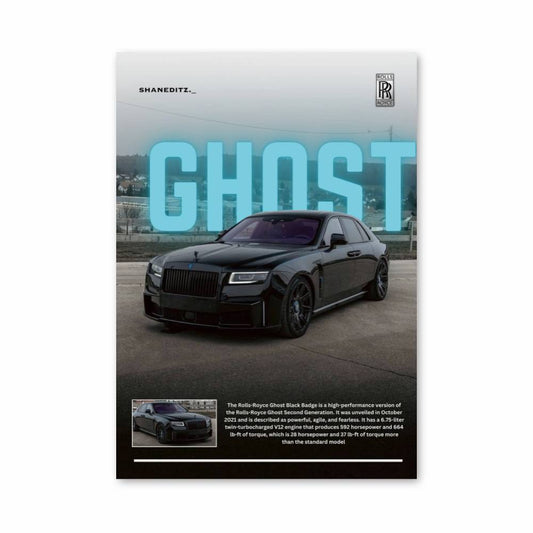 Poster Rolls-Royce Ghost