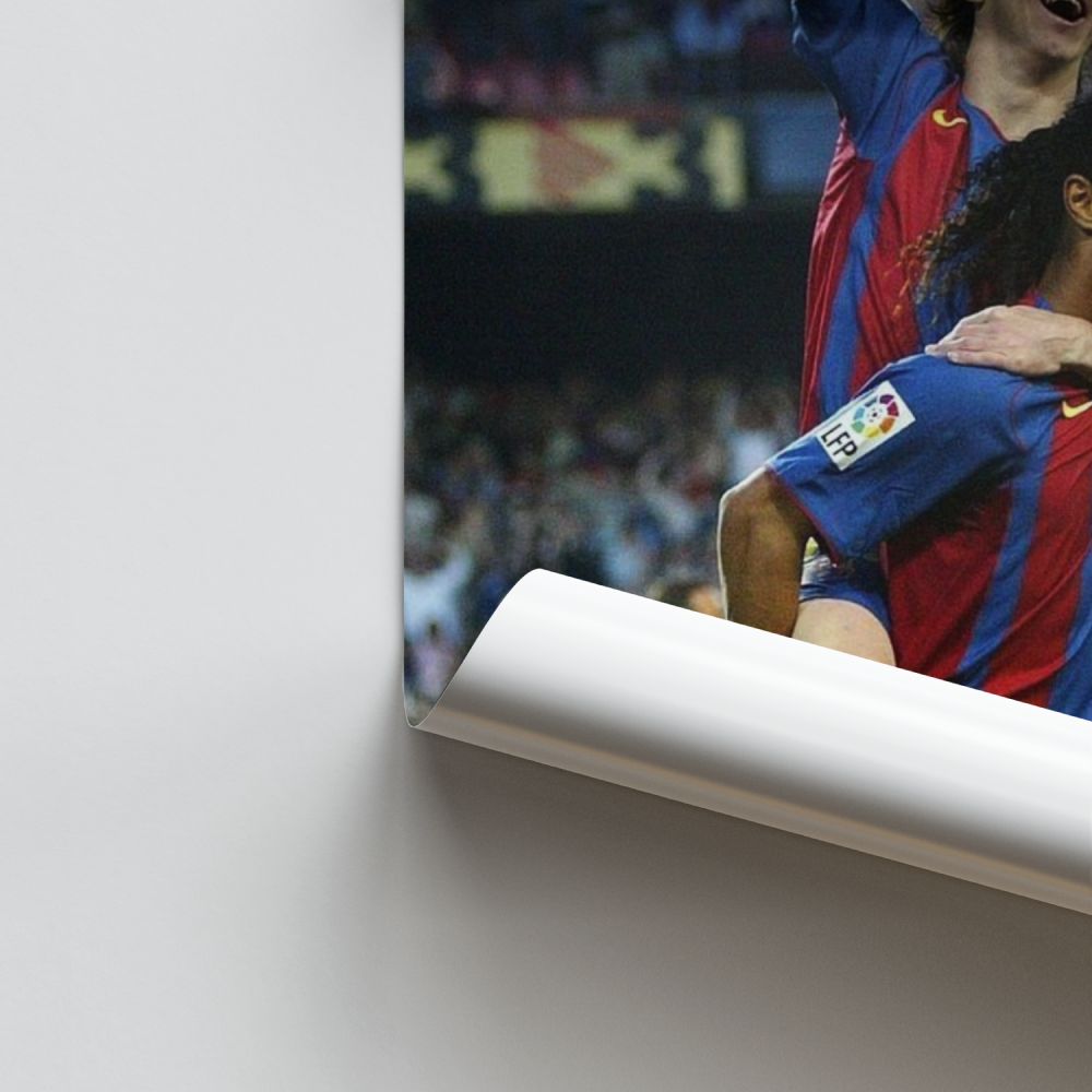 Manifesto Ronaldinho Messi