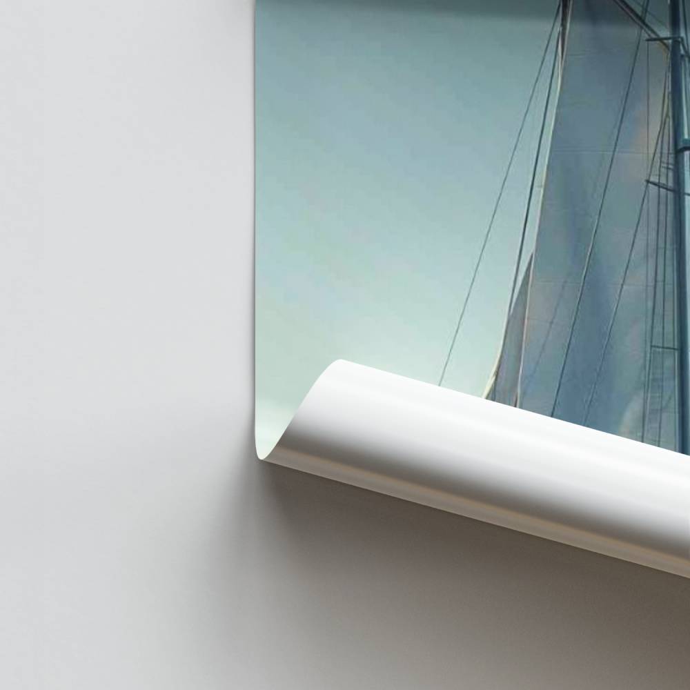 Poster Voilier Sérénité