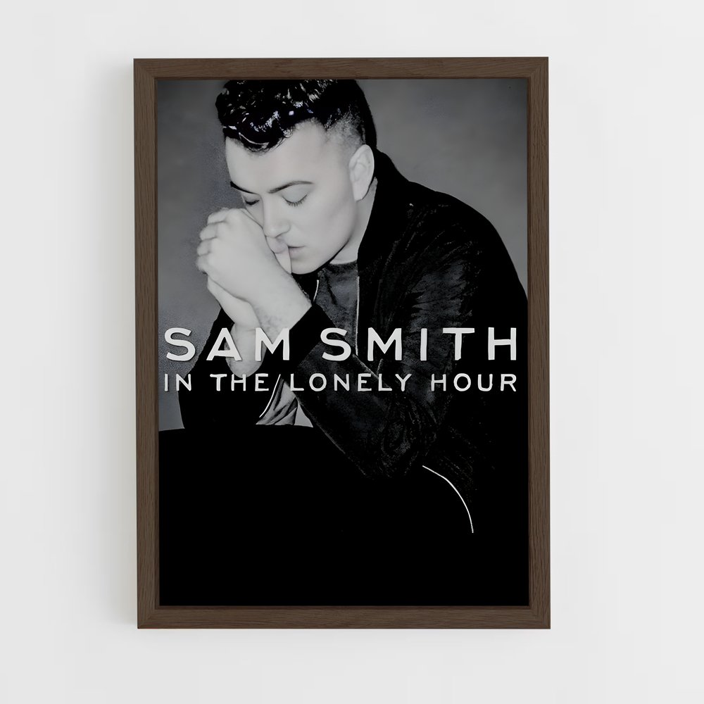 sam-smith-1 cadre Bois foncé