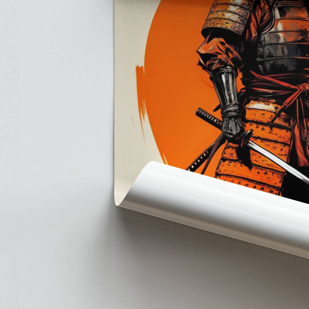 Poster Guerrier Étincelant