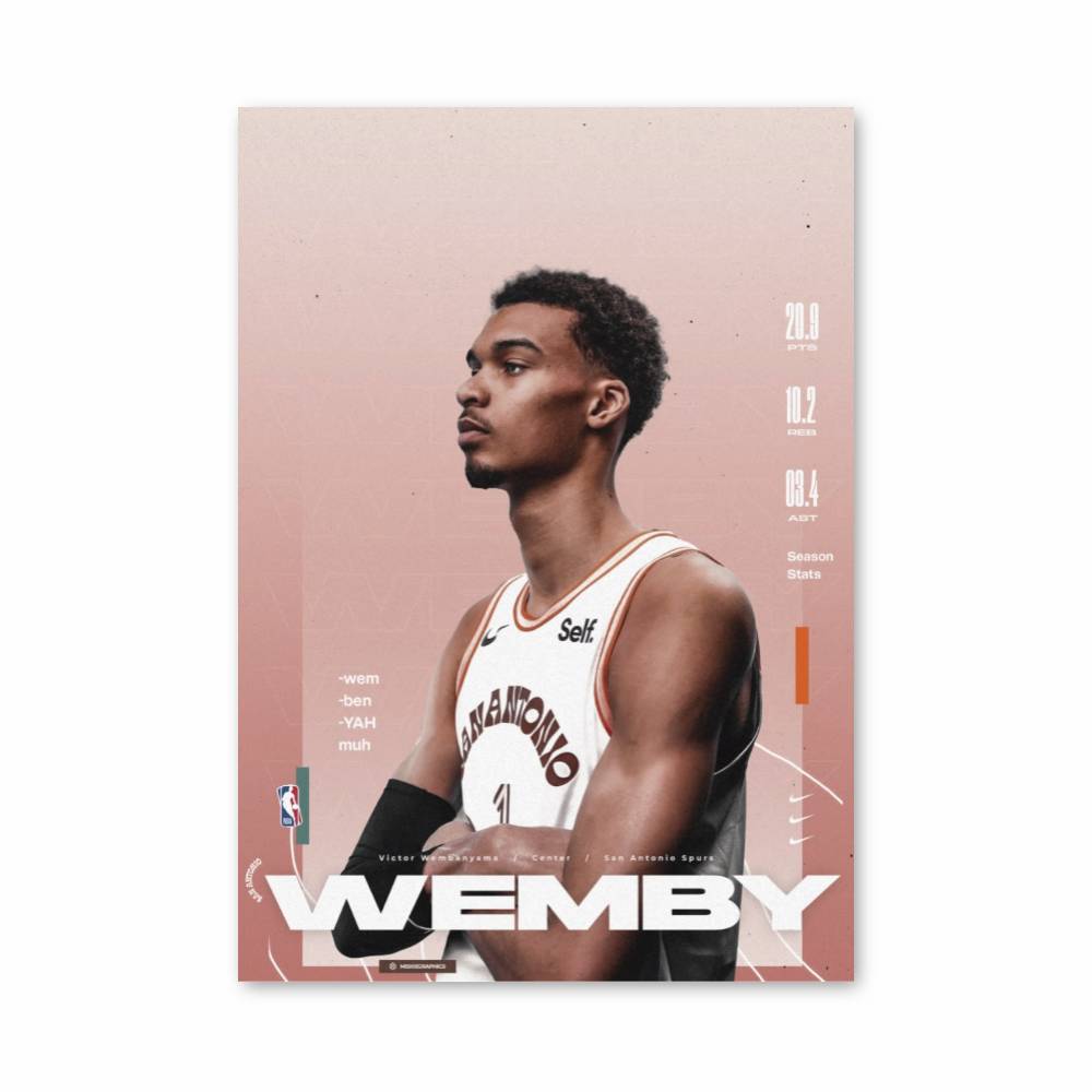 Poster Wemby Focus
