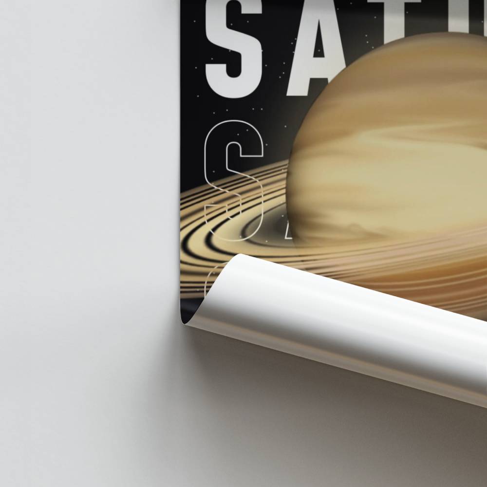 Poster sistemico di Saturno