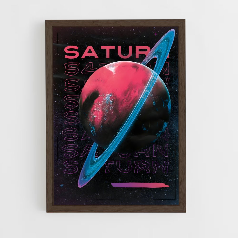 saturn-15 cadre Bois foncé
