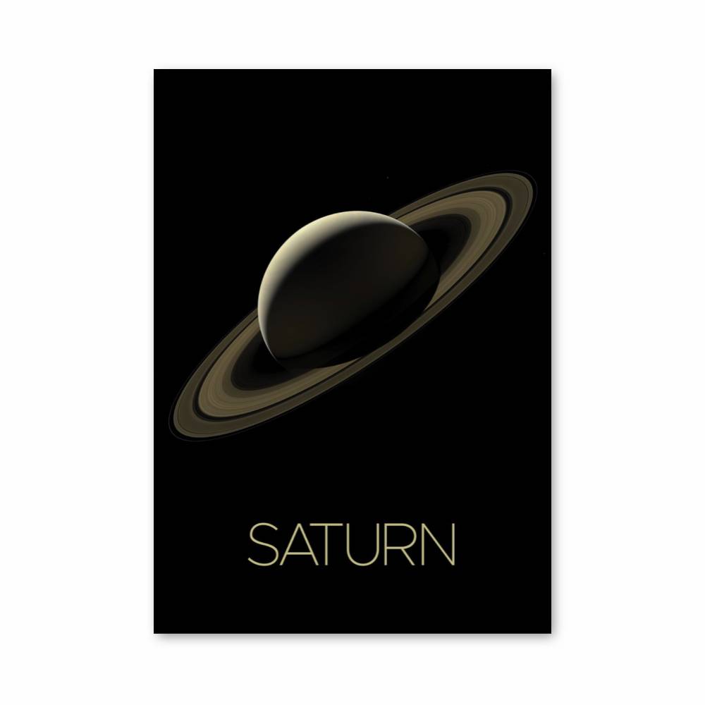 Poster Saturne Mystique
