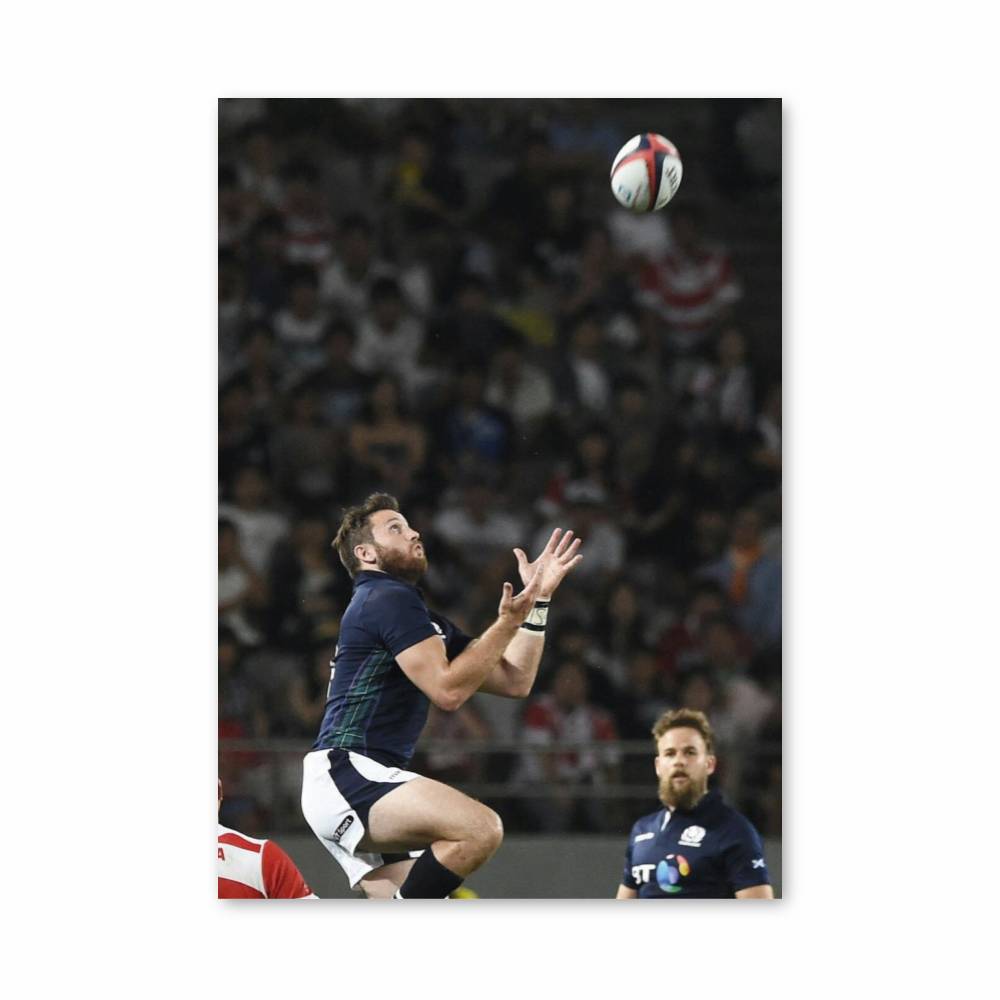Poster Scottish Rugby Catch