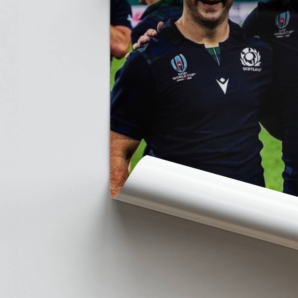 Poster Équipe Rugby Écosse