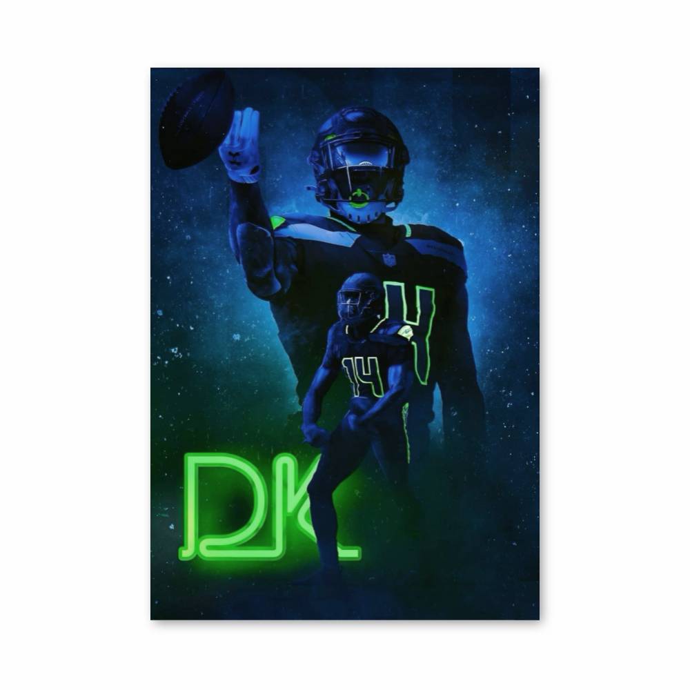 Poster Étoile Seahawks