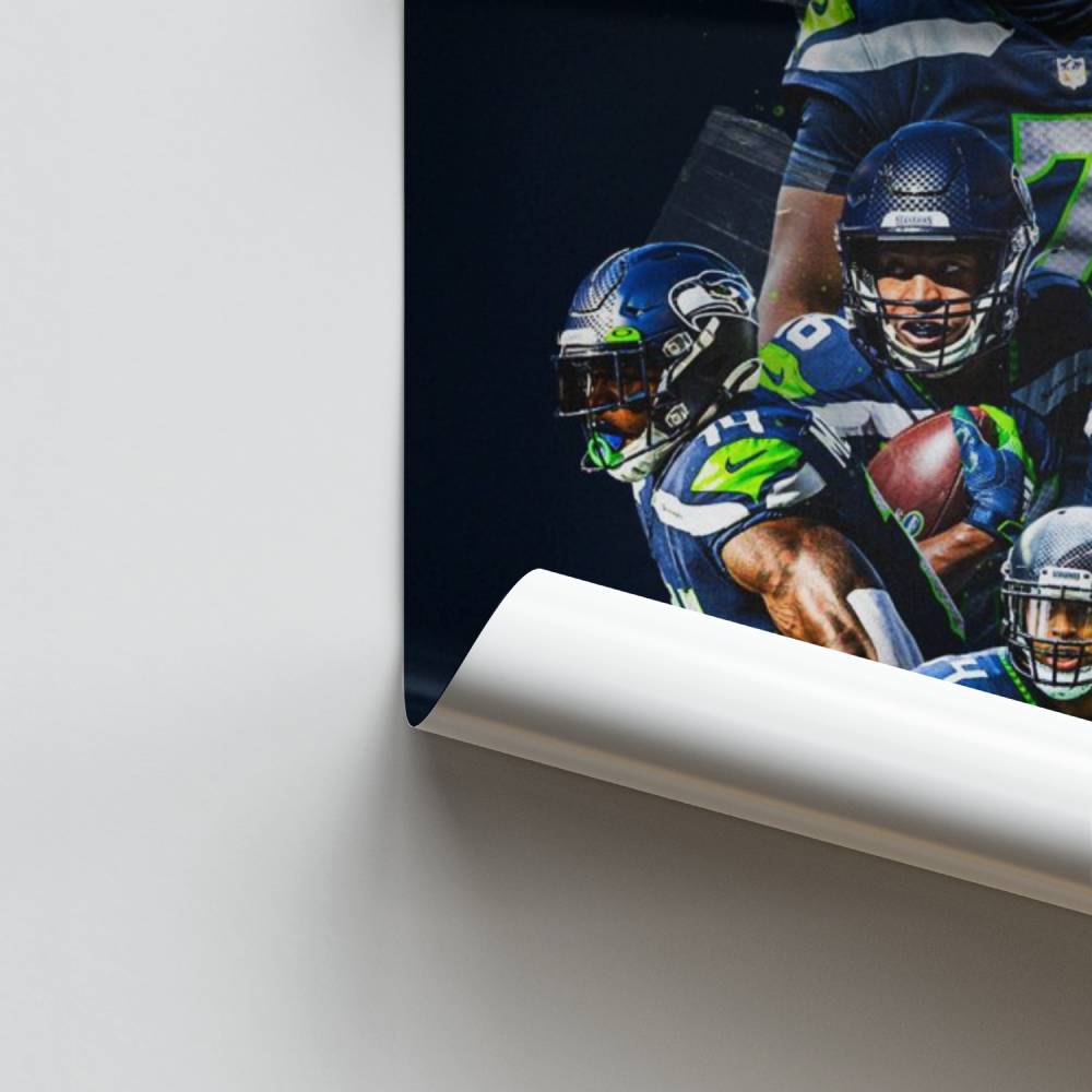 Poster Lo spirito dei Seahawks