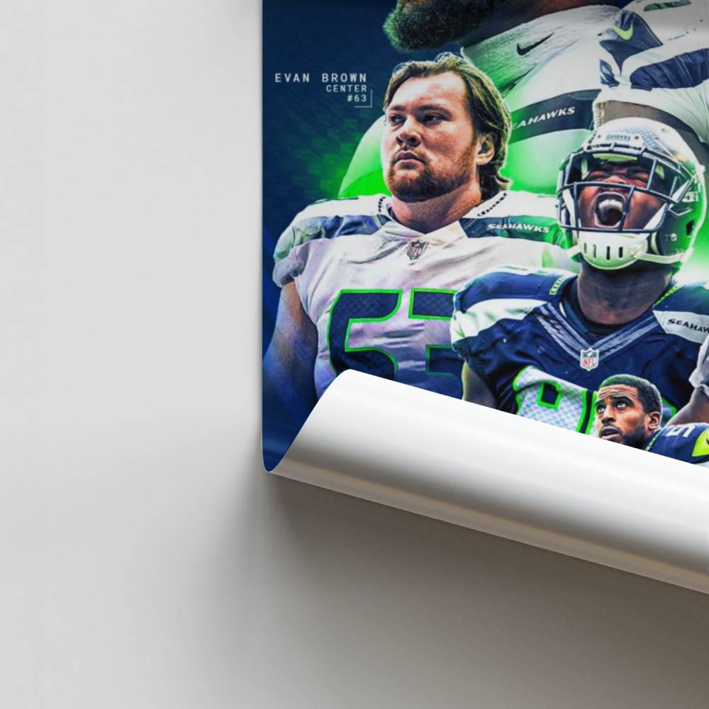 Poster Firme dei Seahawks