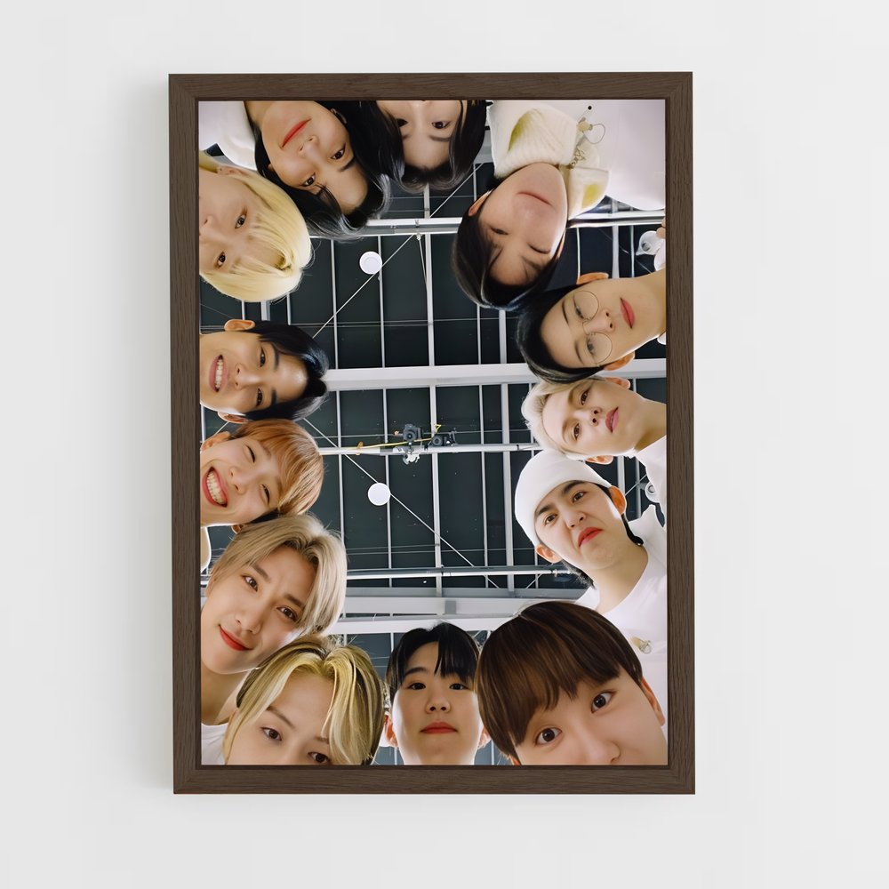 seventeen-12 cadre Bois foncé