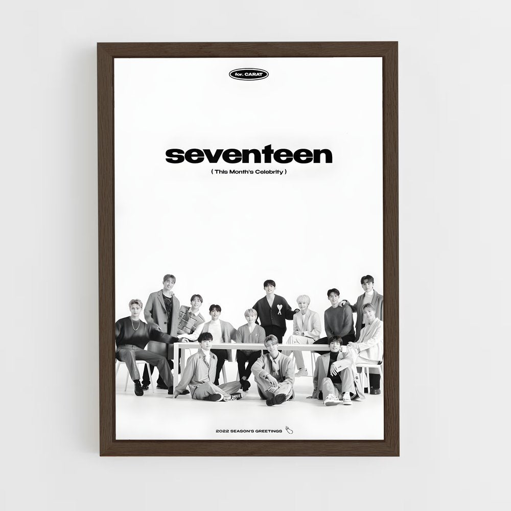 seventeen-23 cadre Bois foncé