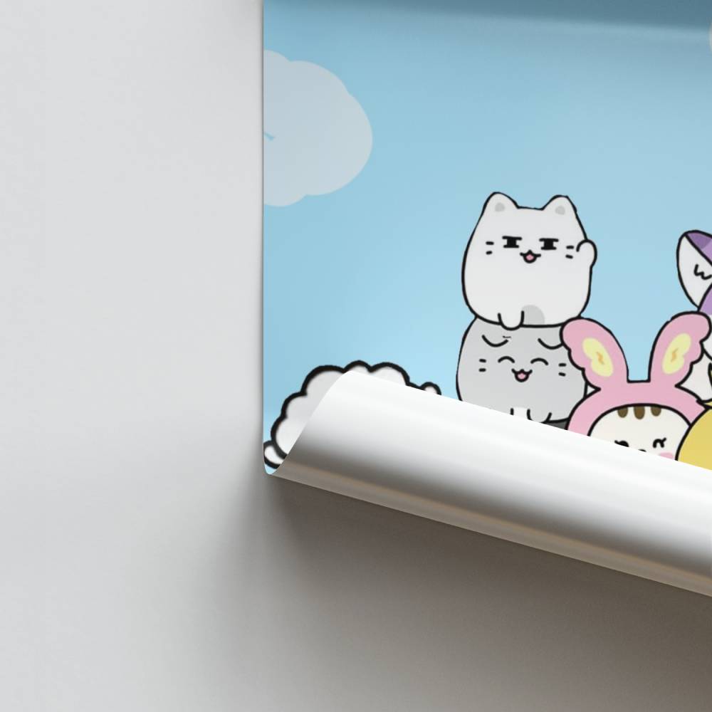 Poster Animali diciassette