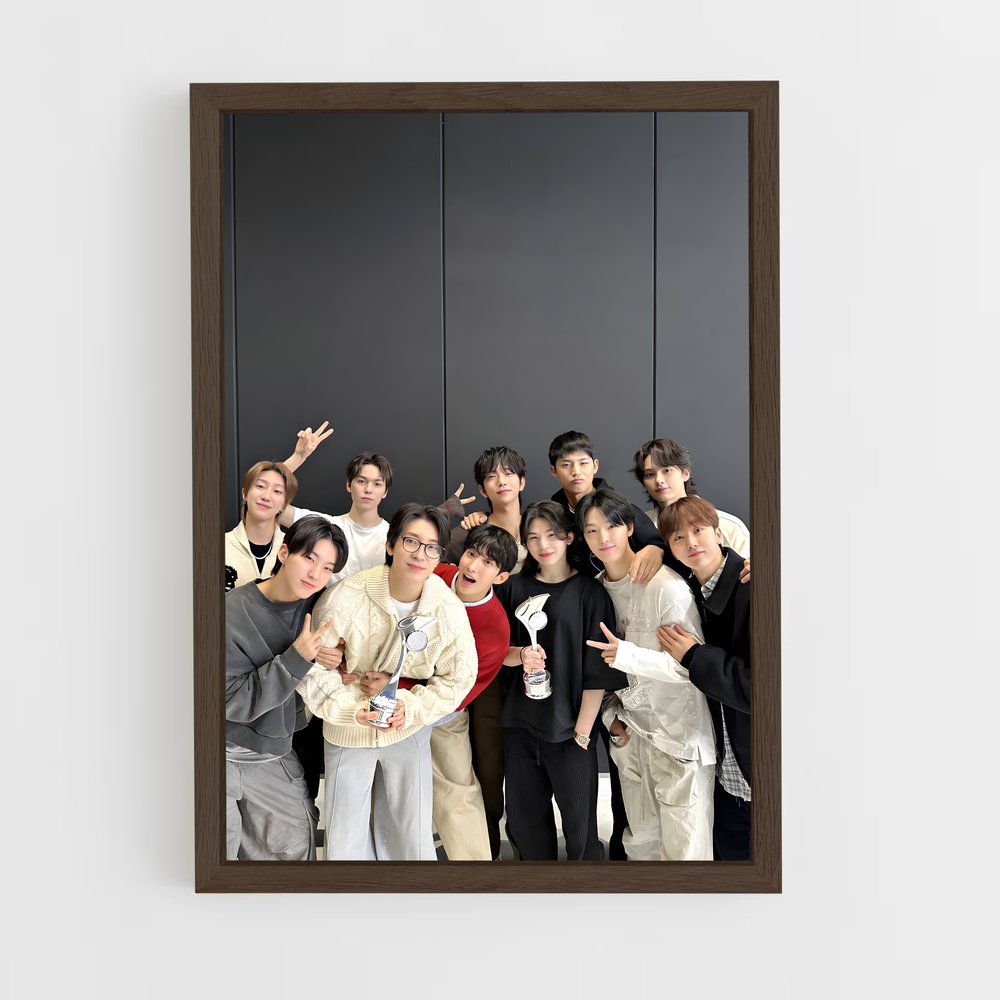 seventeen-5 cadre Bois foncé