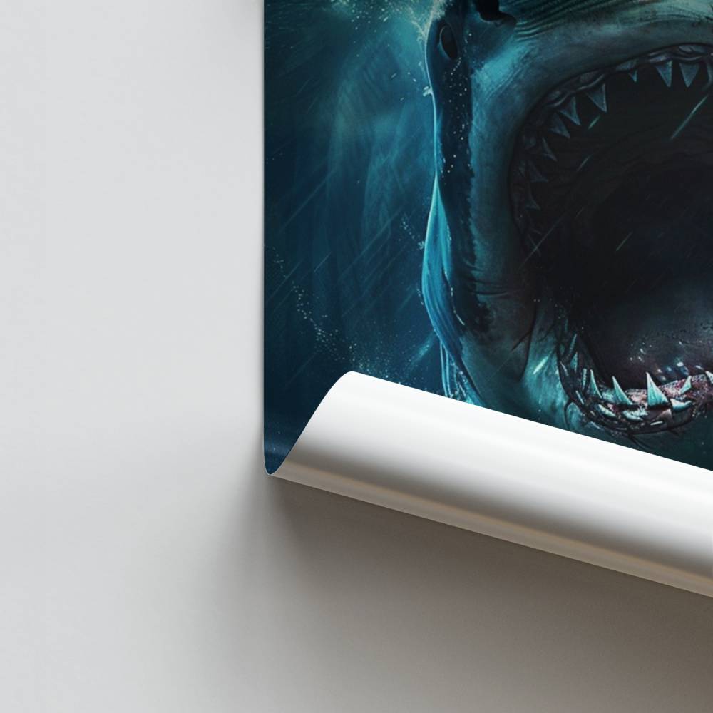 Poster del predatore oceanico