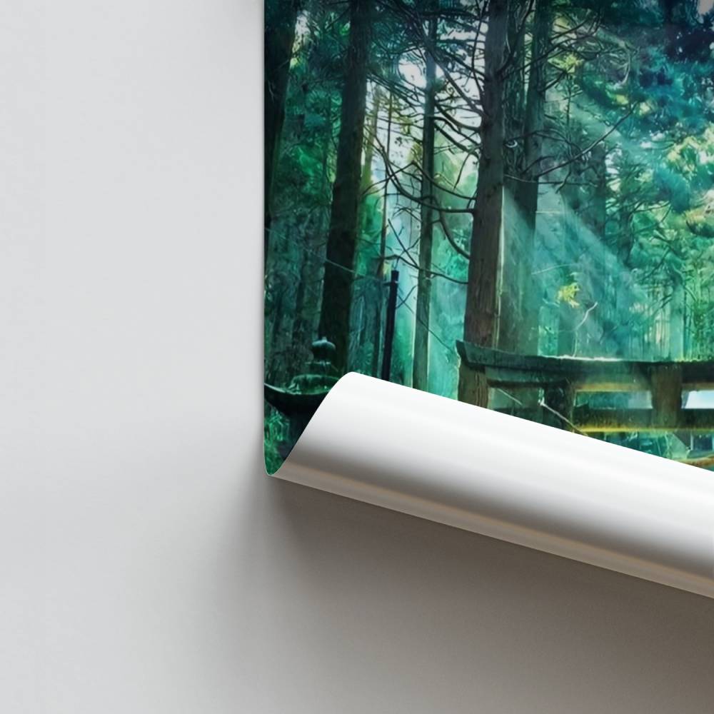 Manifesto della foresta shintoista