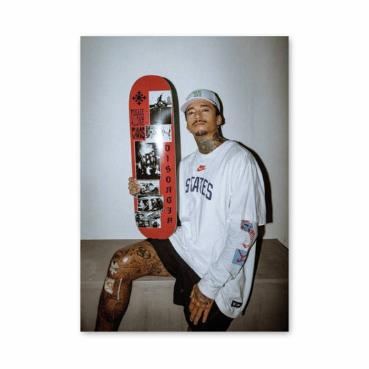 Poster Skater Intemporel