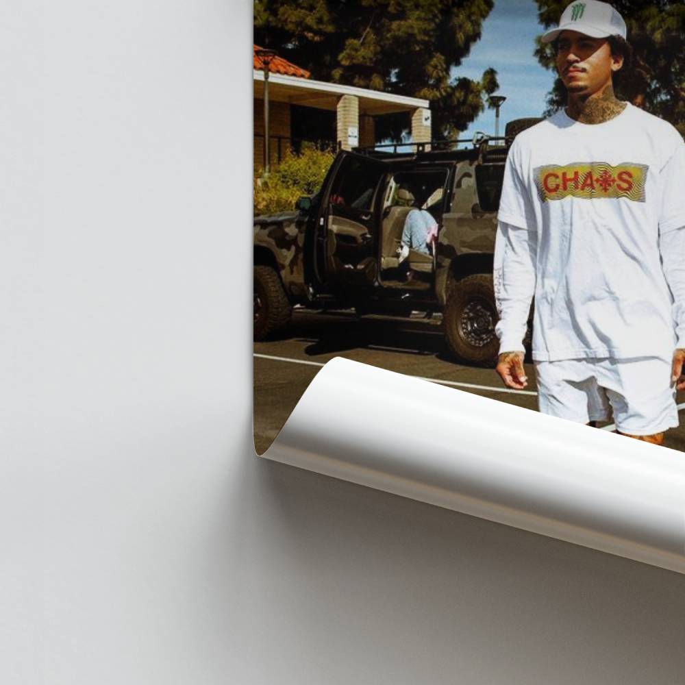 Poster del pattinatore urbano