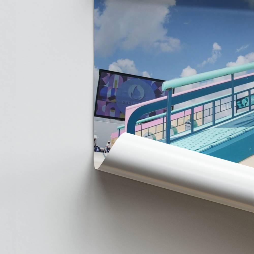 Poster di trucco aereo