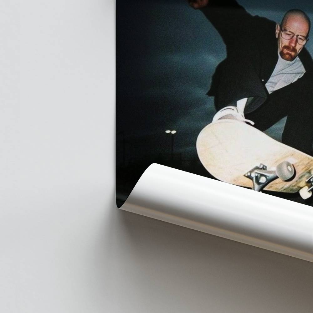 Poster del pattinatore notturno