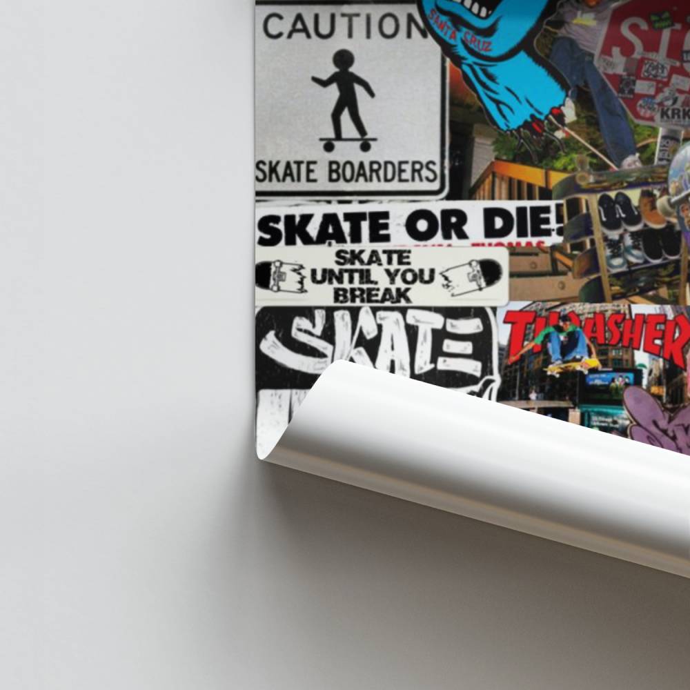 Poster Vibrazioni sullo skate