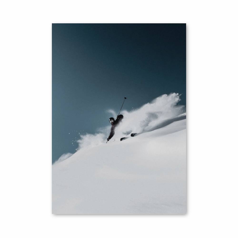 Poster Descente Époustouflante