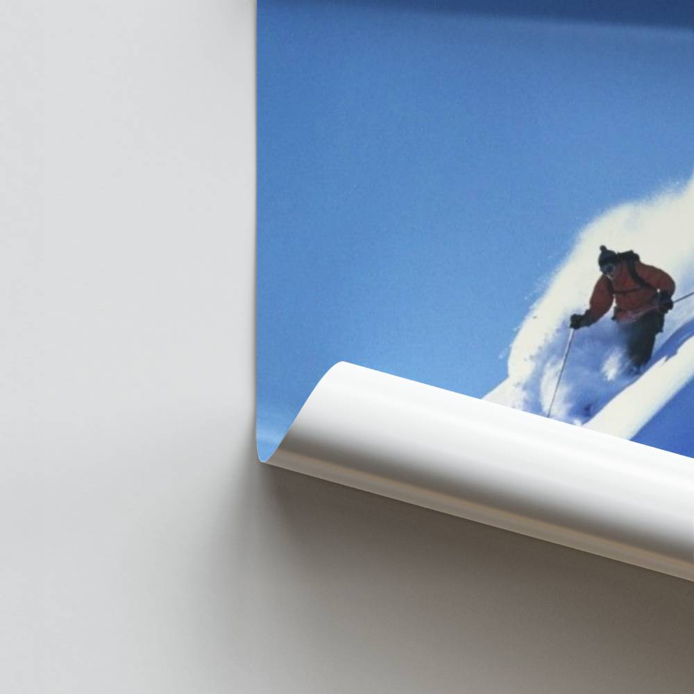 Poster di fuga bianca