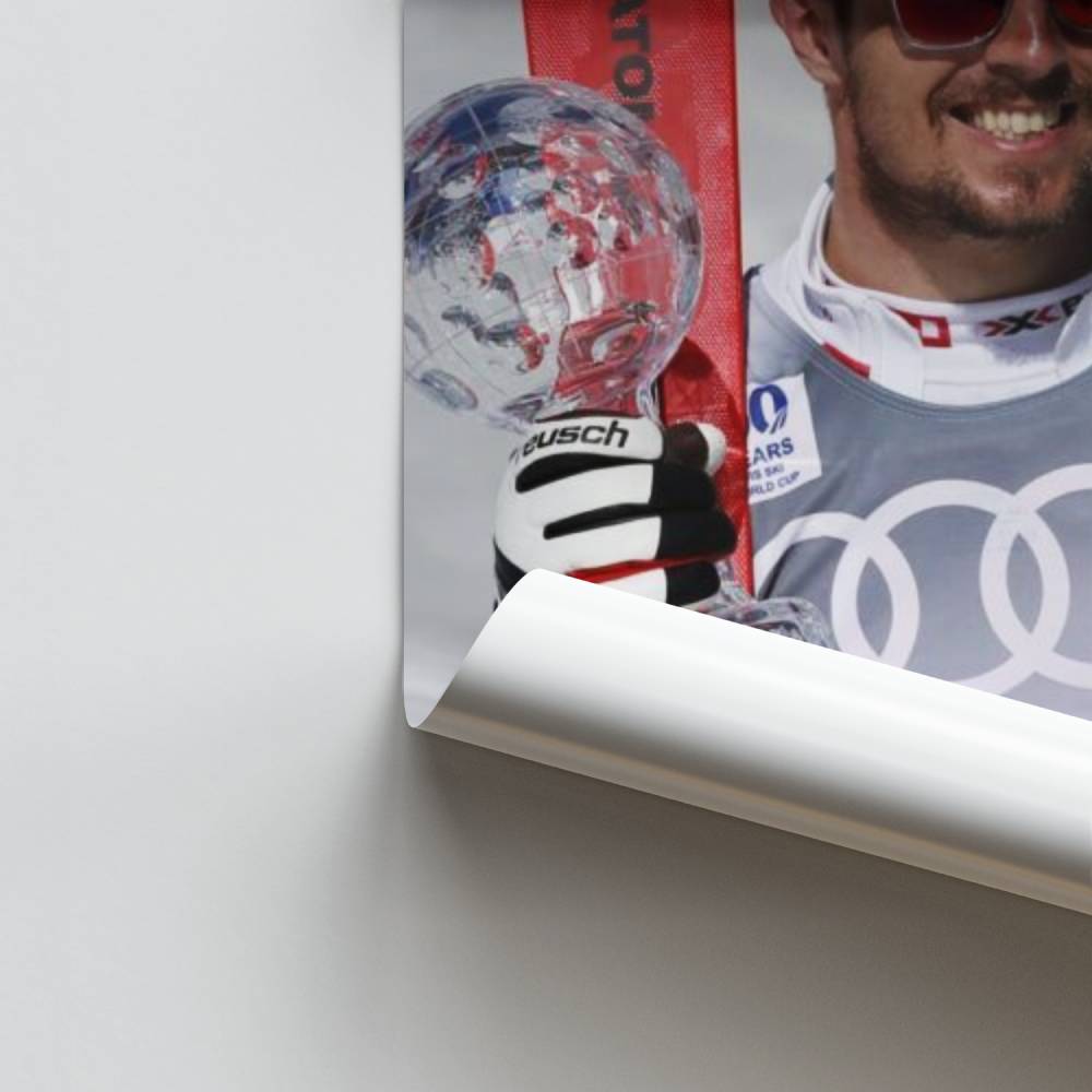 Poster Campione di slalom